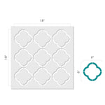 Quatrefoil Wall Stencils