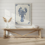 Lobster Frame Wall Stencil