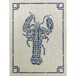 Lobster Frame Wall Stencil