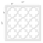 Parisian Fretwork Allover Wall Stencil
