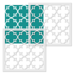 Parisian Fretwork Allover Wall Stencil