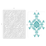 Royal Damask Allover Wall Stencil