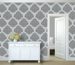 Moroccan Damask Stencil