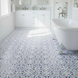 Scroll Tile Wall Stencil by Designer Stencils