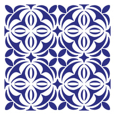 Casablanca Tile Wall Stencil