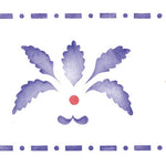 Small Oak Leaf Wall Stencil Border