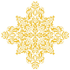 French Medallion Wall Stencils