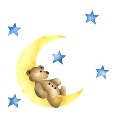 Large Single Bear on the Moon