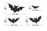 Halloween Bats Stencil
