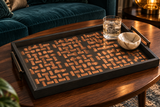 Basket Weave Wall Stencil by Designer Stencils