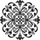 Turn of the Century Medallion Stencil