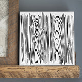 Faux Wood Grain Stencil