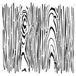 Faux Wood Grain Stencil by Designer Stencils
