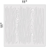 Faux Wood Grain Stencil by Designer Stencils