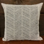 Handpainted Chevron Allover Wall Stencil