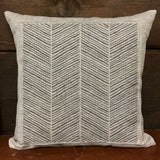 Handpainted Chevron Allover Wall Stencil