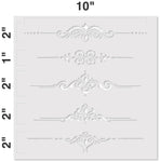 Furniture Details Stencil by Designer Stencils