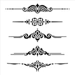 Furniture Details Stencil by Designer Stencils