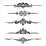 Furniture Details Stencil by Designer Stencils