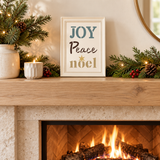 Joy Peace Noel Stencil by Designer Stencils