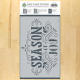 Season of Joy Craft Decor Wall Stencil in Packaging
