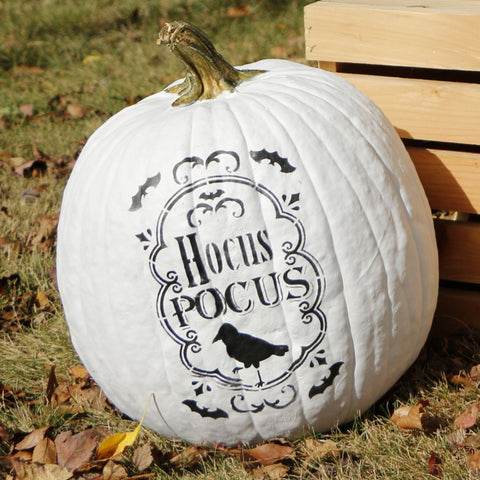Hocus Pocus Halloween Craft Stencil