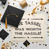 The Tassel Was Worth The Hassle Wall Stencil
