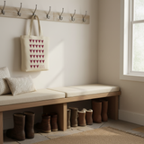 Row of Hearts Wall Stencil by Designer Stencils