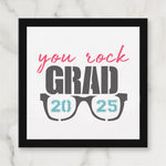 You Rock Grad Stencil