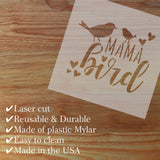Mama Bird Craft Stencil
