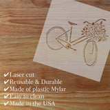 Vintage French Bicycle Craft Stencil