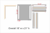 Wall Molding Panel Trompe l'oiel Wall Stencil