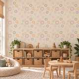 Spiral Pop Circle Allover Wall Stencil by Designer Stencils