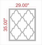 Moroccan Allover Wall Stencil
