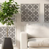 Parisian Fretwork Allover Wall Stencil