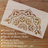 Mandala Stencil Product highlights