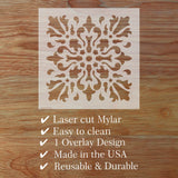 Marrakesh Tile Wall Stencil