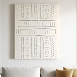 Mudcloth All Over Stencil Pattern