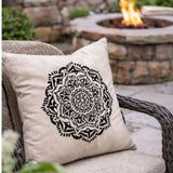 Karma Mandala Stencil