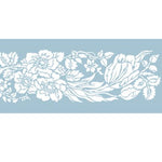 Winterthur Band of Flowers Wall Stencil