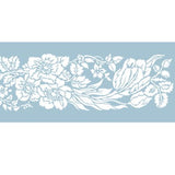 Winterthur Band of Flowers Wall Stencil