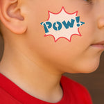 Comic Book Bubble Face Painting Stencil Set