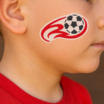 Soccer Face Painting Stencil Set