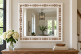 Antique Rosette Border Wall Stencil  by Designer Stencils