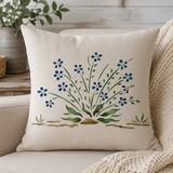 Forget-Me-Not Wall Stencil
