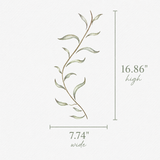 Seaweed Border Wall Stencil