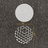Golf Ball Parking Space Stencil