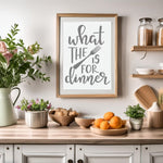 What the Fork Poster Art Stencil
