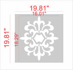 Parisian Medallion Wall Stencil