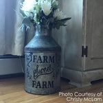 Farm Sweet Farm Wall Stencil